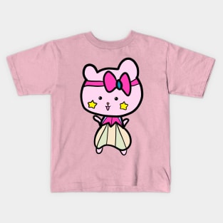 Pink Magic Star Kids T-Shirt